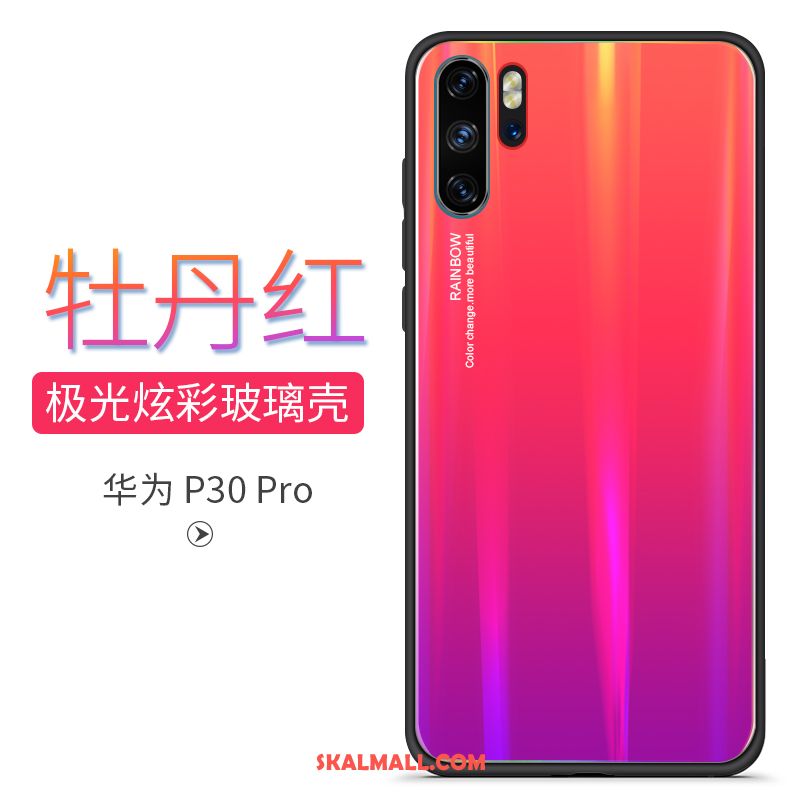 Huawei P30 Pro Skal Spegel Färg Slim Trend Varumärke Skydd På Nätet