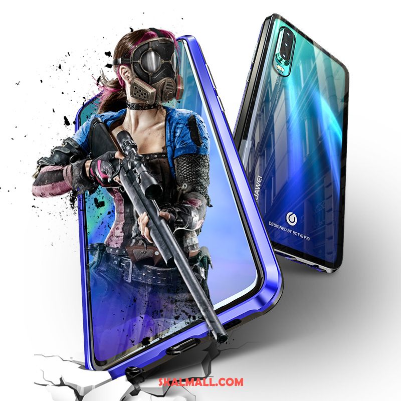 Huawei P30 Skal Skydd Purpur Glas Mobil Telefon All Inclusive Billigt