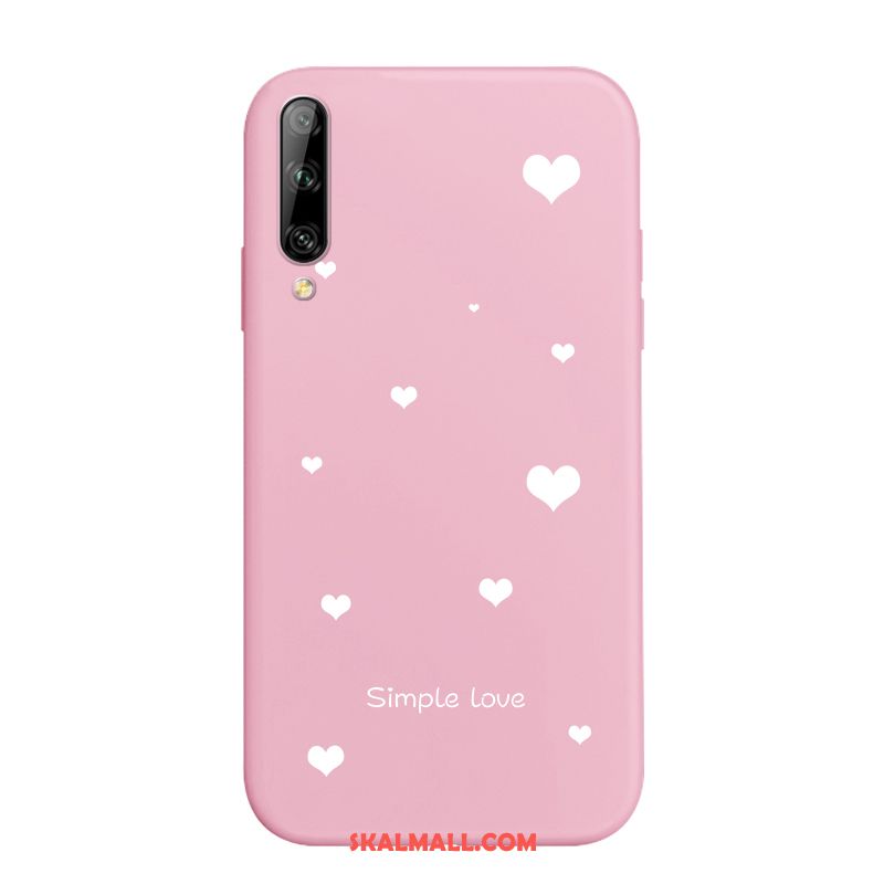 Huawei P40 Lite E Skal Rosa Mobil Telefon Skydd Skärmskydd Film Ny Billig