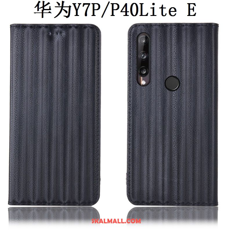 Huawei P40 Lite E Skal Skydd Äkta Läder Gradient Fallskydd Mobil Telefon Online
