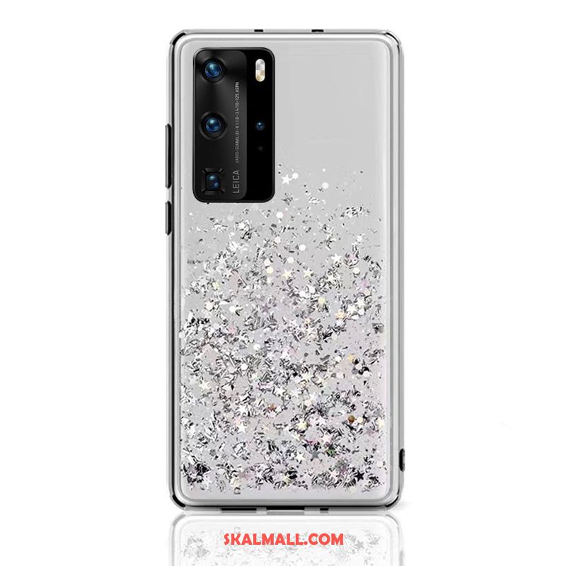 Huawei P40 Pro Skal Pratkvarn Fallskydd Mobil Telefon All Inclusive Transparent Billig