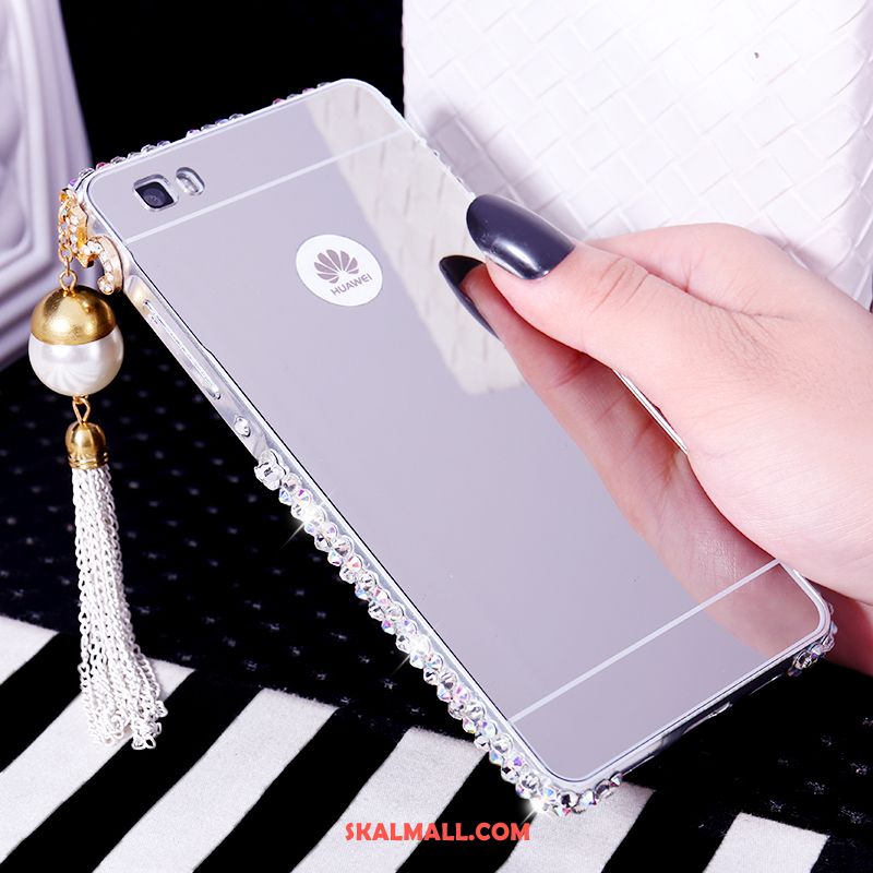 Huawei P8 Skal Strass Rose Skydd Lyxiga Ring Rea