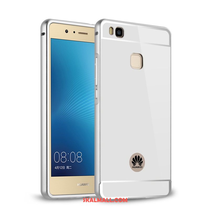 Huawei P9 Lite Skal Mobil Telefon Metall Skydd Vit Ungdom Billigt