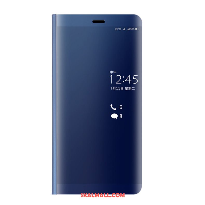 Huawei P9 Skal Läderfodral Spegel Täcka All Inclusive Kreativa Rea