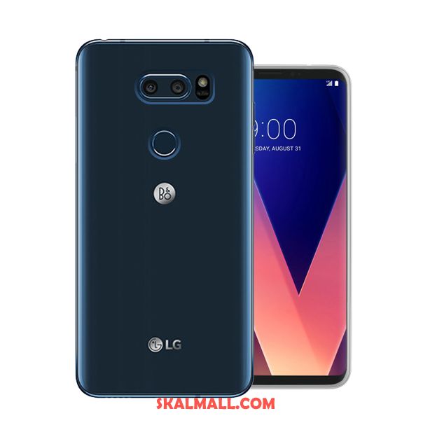 Lg V30 Skal Fallskydd Transparent Mjuk Silikon Slim Fodral Billig