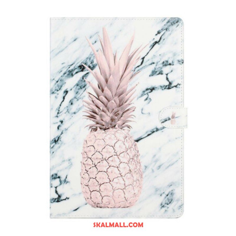 Läderfodral Samsung Galaxy Tab S8 Plus / Tab S7 Plus Ananas