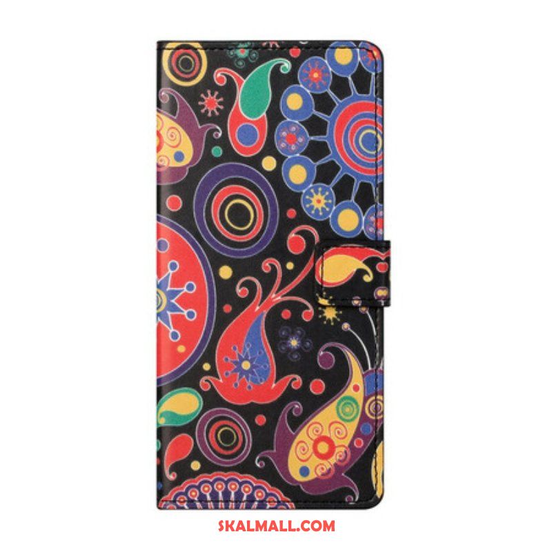 Läderfodral Xiaomi Redmi Note 10 5G Galaxy Design