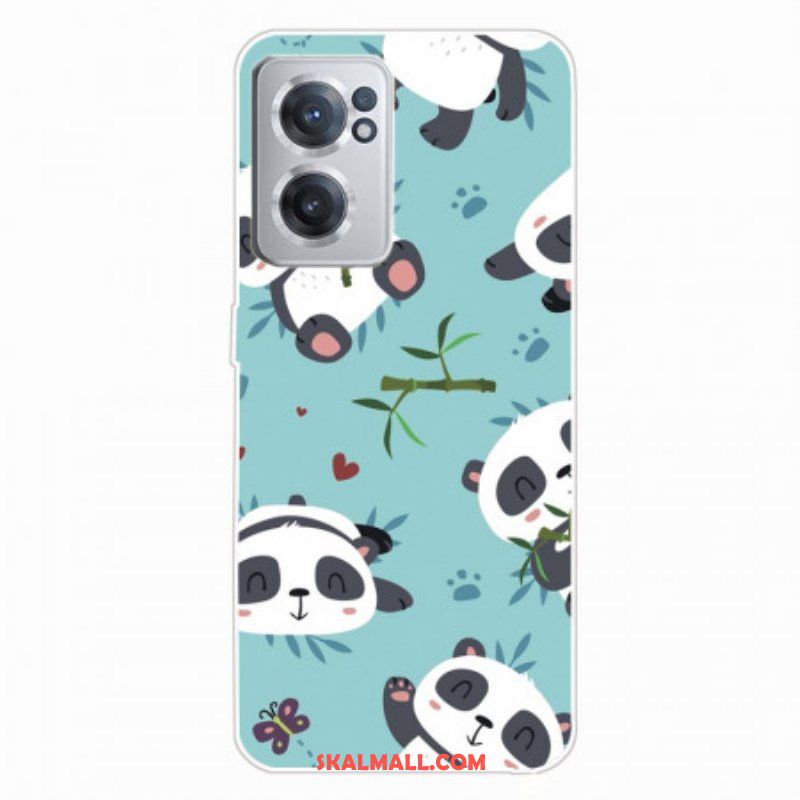 Mobilskal OnePlus Nord CE 2 5G Pandas Tupplur