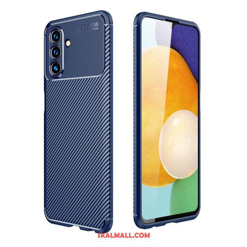 Mobilskal Samsung Galaxy A13 5G / A04s Flexibel Kolfiberstruktur