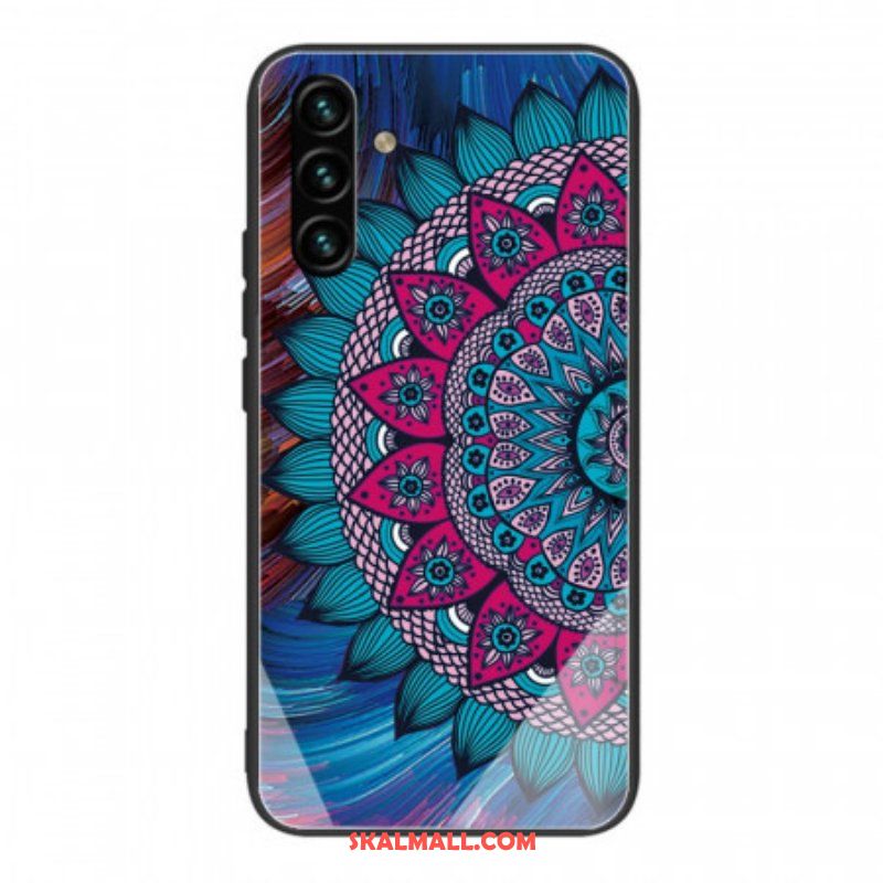 Mobilskal Samsung Galaxy A13 5G / A04s Mandala Härdat Glas