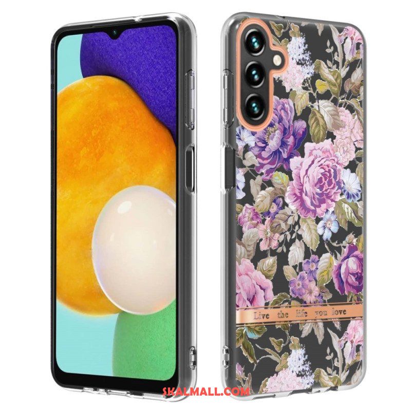 Mobilskal Samsung Galaxy A14 / A14 5G Färgglada Blommor