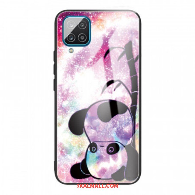 Mobilskal Samsung Galaxy M32 Panda Härdat Glas