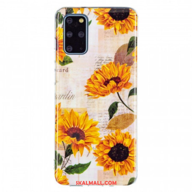 Mobilskal Samsung Galaxy S20 Plus / S20 Plus 5G Fluorescerande Solrosor