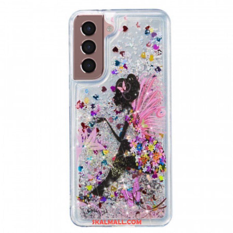 Mobilskal Samsung Galaxy S22 5G Glitter Fairy