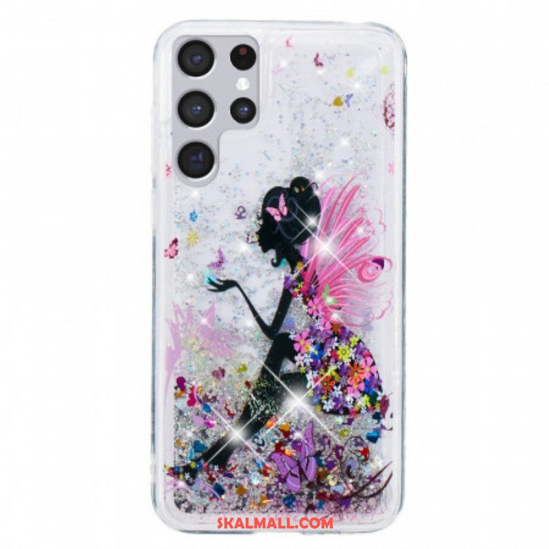 Mobilskal Samsung Galaxy S22 Ultra 5G Glitter Fairy
