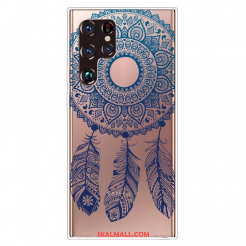 Mobilskal Samsung Galaxy S22 Ultra 5G Singelblomma Mandala