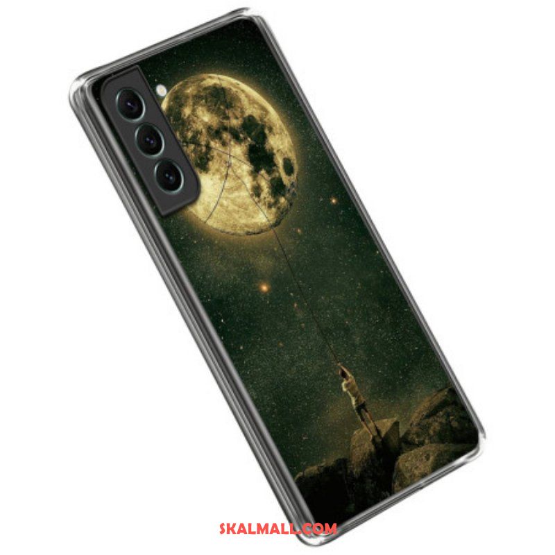 Mobilskal Samsung Galaxy S23 5G Flexibel Mannen I Månen