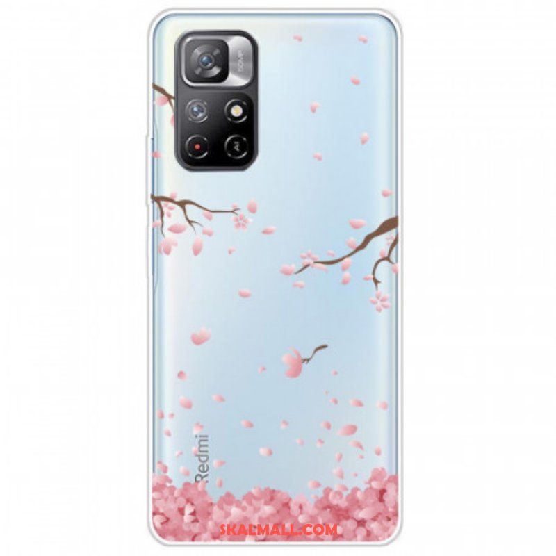 Mobilskal Xiaomi Redmi Note 11 Pro Plus 5G Blomsterregn