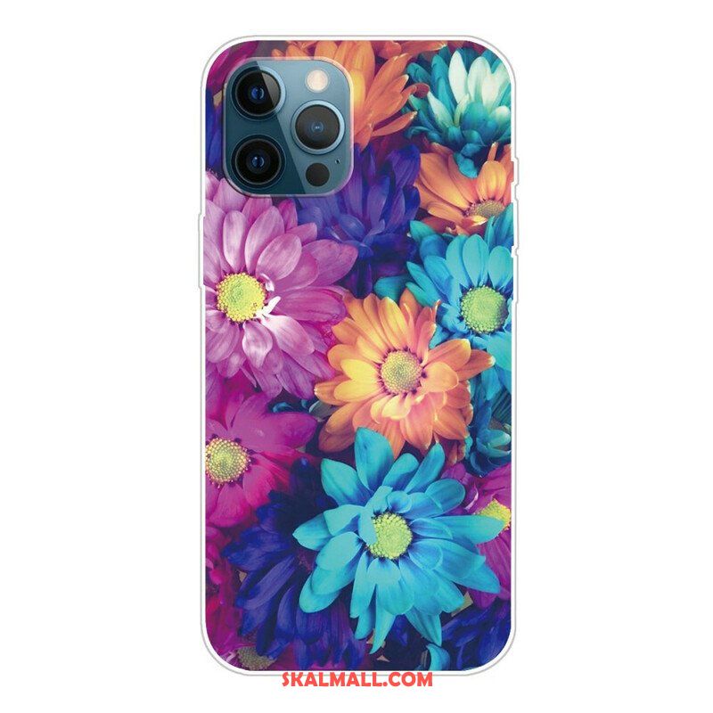 Mobilskal iPhone 13 Pro Max Flexibla Blommor