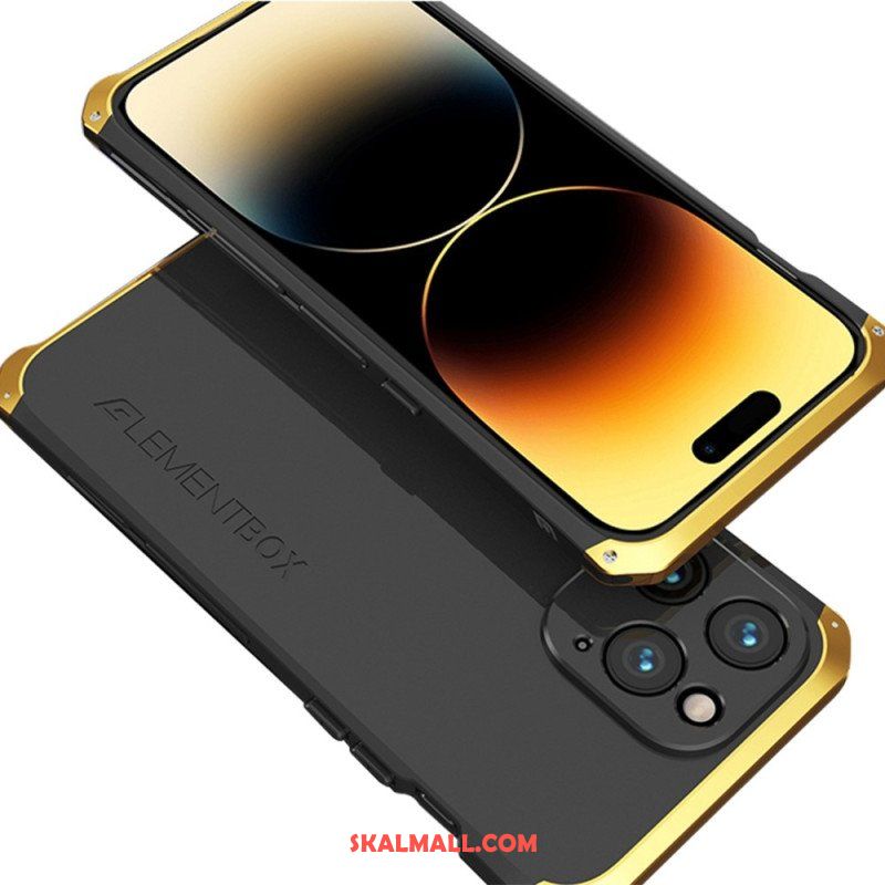 Mobilskal iPhone 14 Pro Max Tvåfärgad Metallram