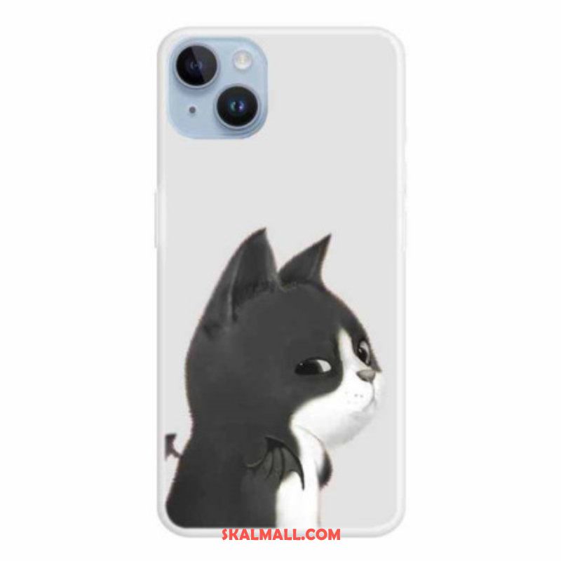 Mobilskal iPhone 15 Plus Devil Cat