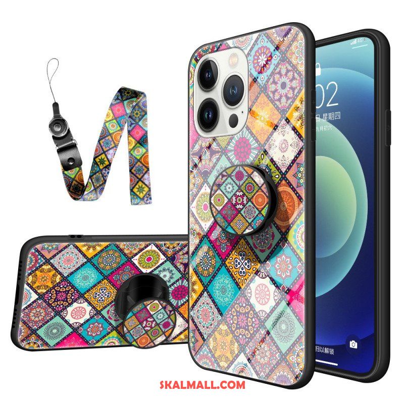 Mobilskal iPhone 15 Pro Patchwork