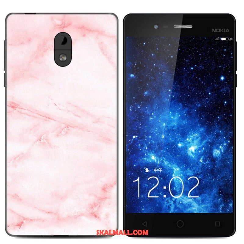 Nokia 3 Skal Silikon Kreativa Mjuk Stor Rosa Butik