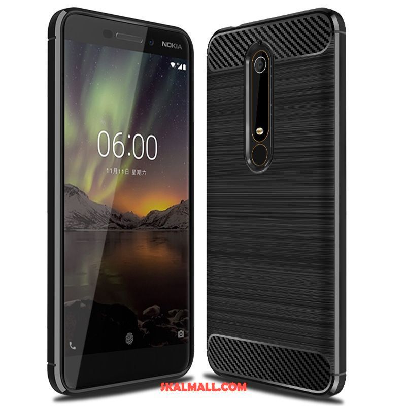 Nokia 6.1 Skal Mobil Telefon Ny Svart Skydd Silikon Online