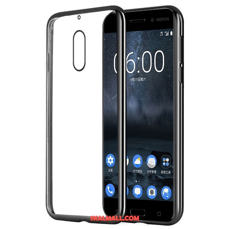 Nokia 6 Skal Transparent Skydd Trend Mjuk Fallskydd Billig