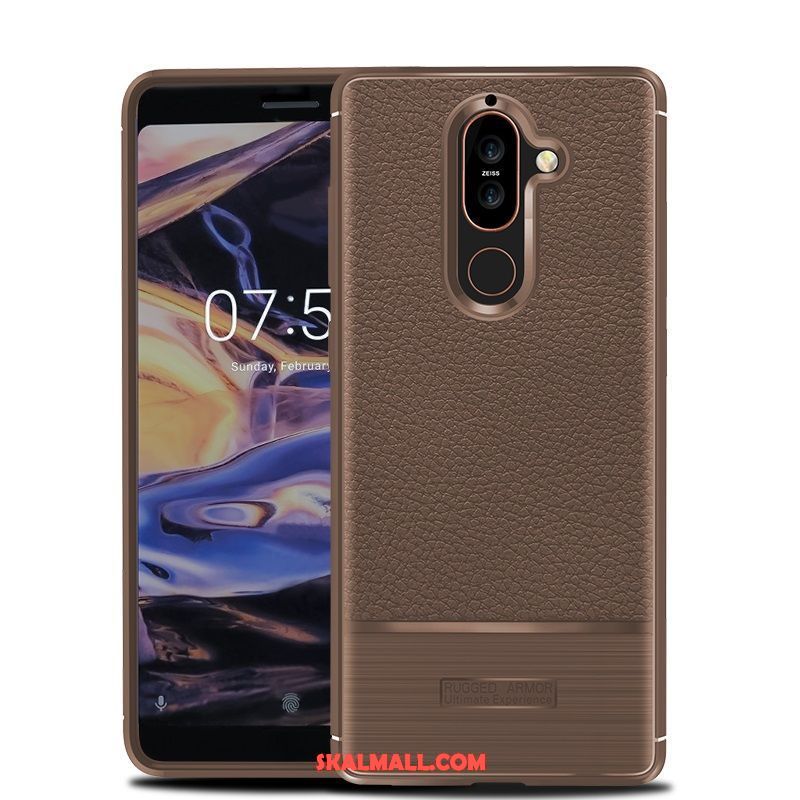 Nokia 7 Plus Skal Fallskydd Svart Mobil Telefon Billig