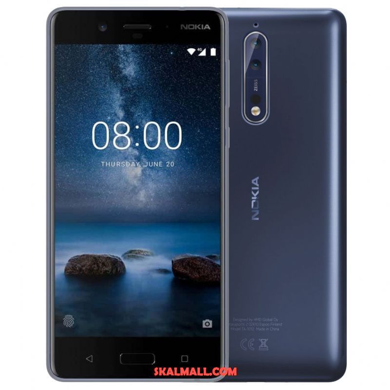 Nokia 8 Skal Silikon Mobil Telefon Slim Transparent Mjuk Rea