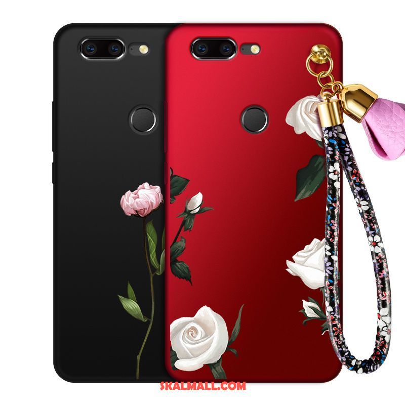 Oneplus 5t Skal Fallskydd All Inclusive Tecknat Personlighet Blommor Billig