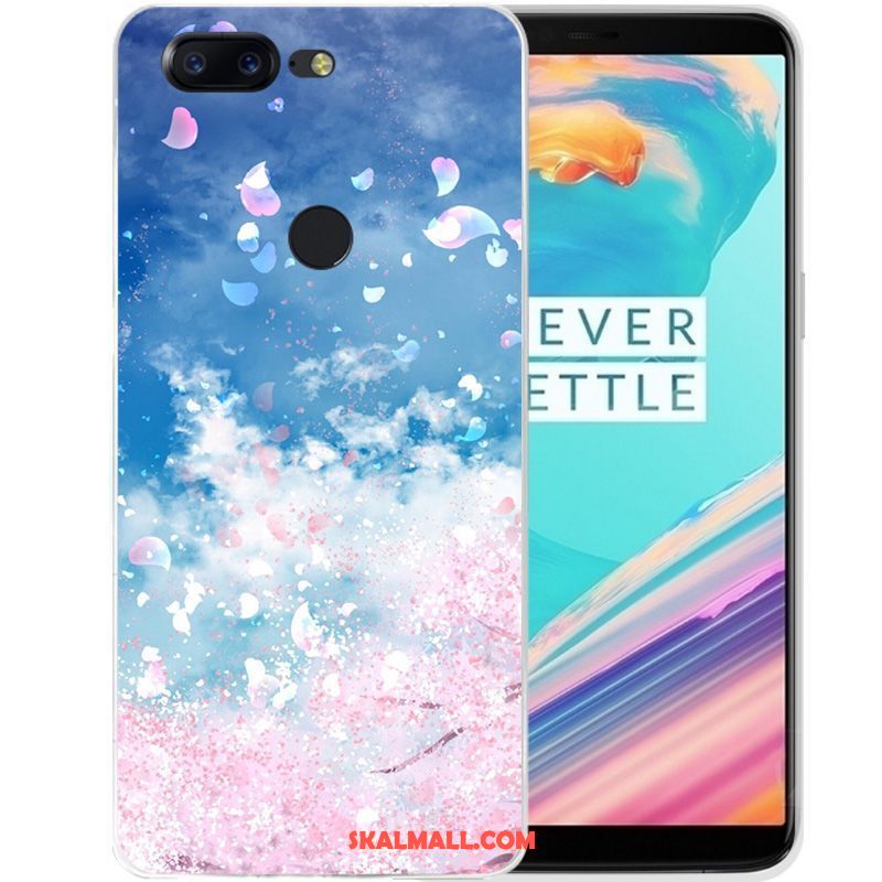 Oneplus 5t Skal Silikon Skydd Blå All Inclusive Stjärna Köpa