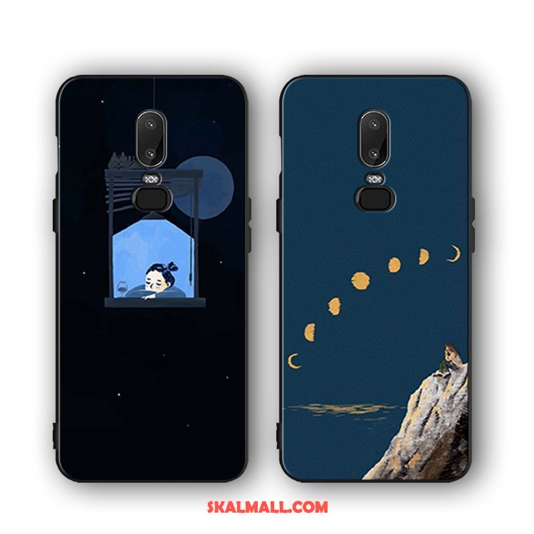 Oneplus 6 Skal Svart Skydd Silikon All Inclusive Kreativa Till Salu