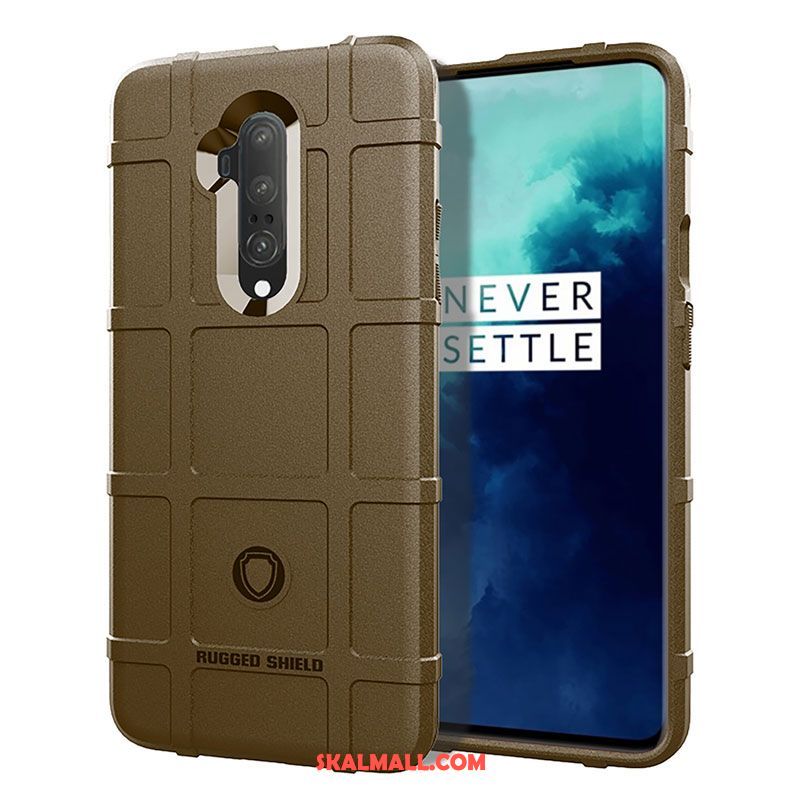 Oneplus 7t Pro Skal Pratkvarn Glidskydds Fallskydd Svart Kreativa Fodral Rea