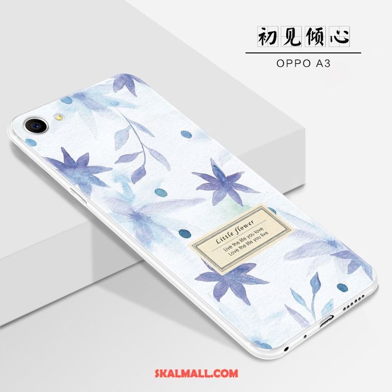 Oppo A3 Skal Personlighet Net Red Tecknat Ny Nubuck Rea