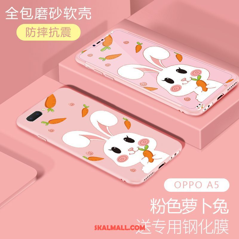 Oppo A5 Skal Tecknat Silikon Kreativa Net Red Lätt Och Tunt Online