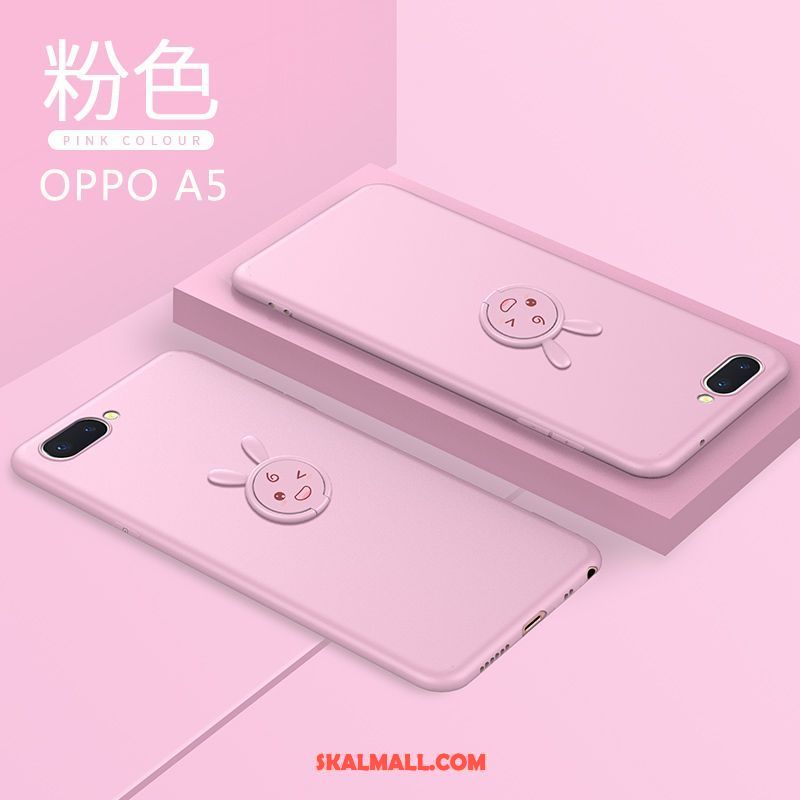 Oppo A5 Skal Trend Varumärke Slim Net Red Kreativa Nubuck Till Salu