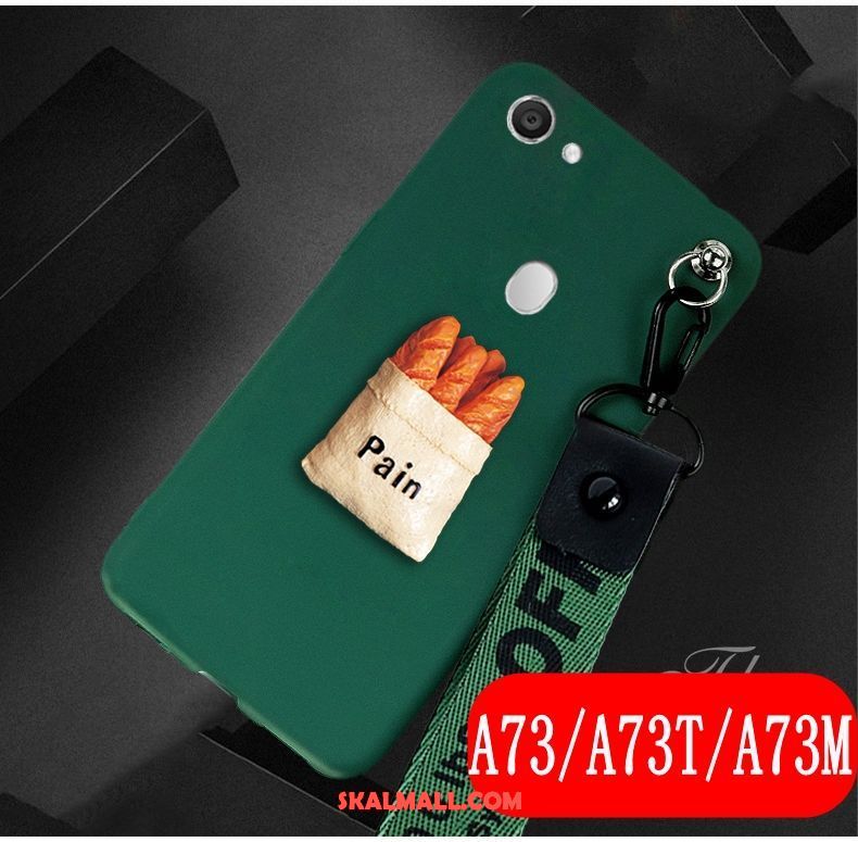 Oppo A73 Skal Mobil Telefon Grön Vacker Trend Personlighet Billigt