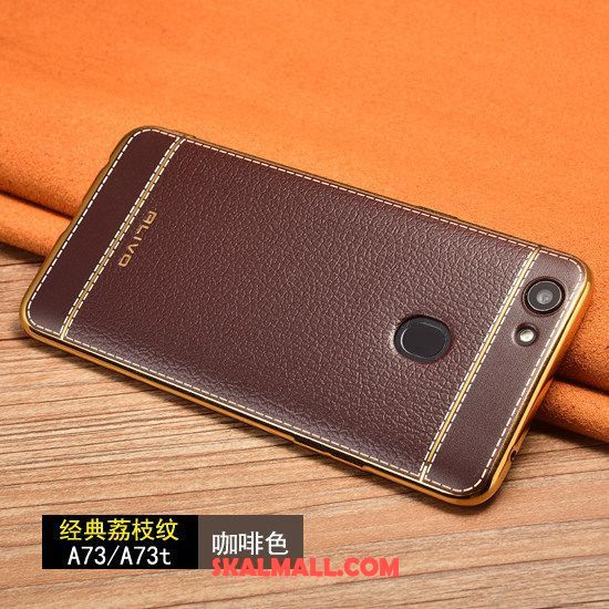 Oppo A73 Skal Skydd Nubuck Mjuk Fallskydd Mobil Telefon Butik