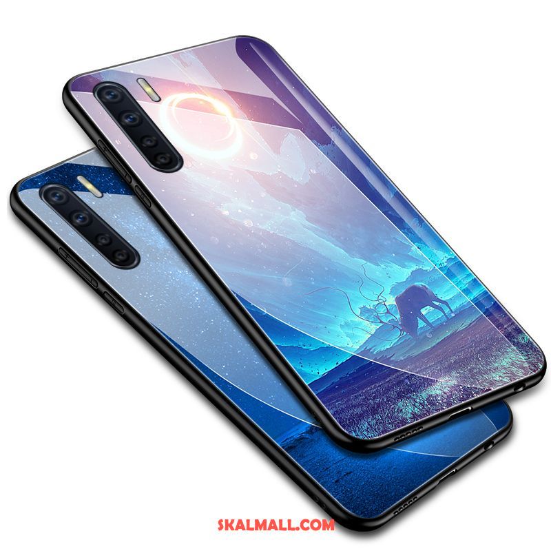 Oppo A91 Skal Mjuk Spegel Par All Inclusive Mobil Telefon Fodral Butik