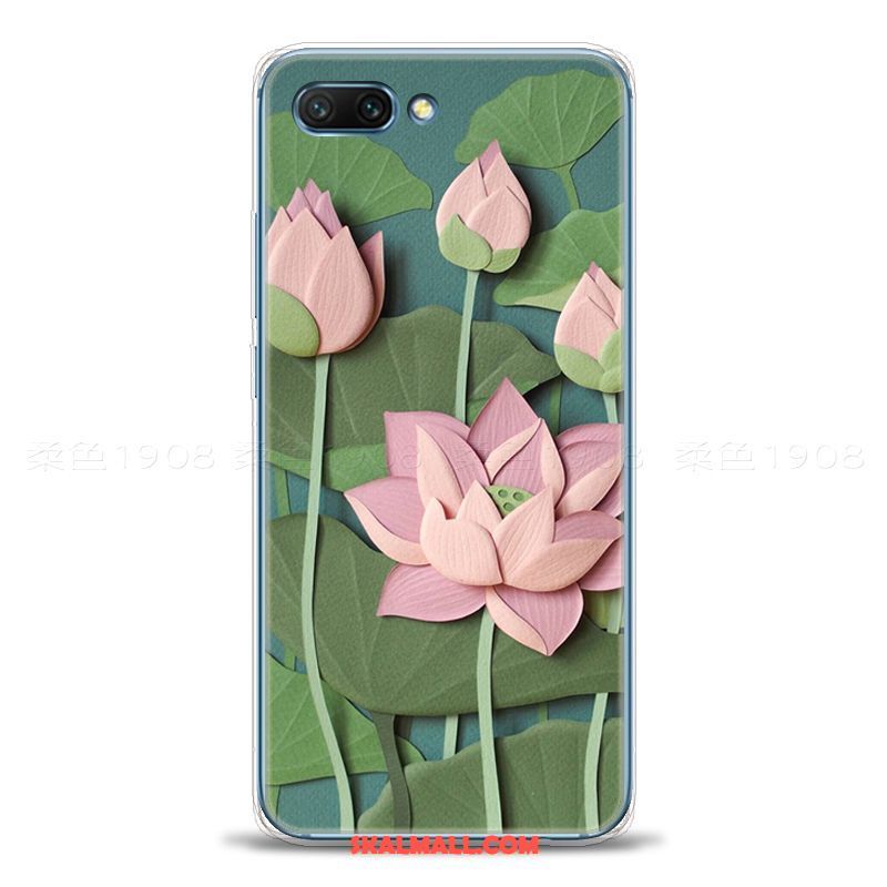 Oppo Ax5 Skal Konst Tredimensionell Blommor Kinesisk Stil Silikon Köpa