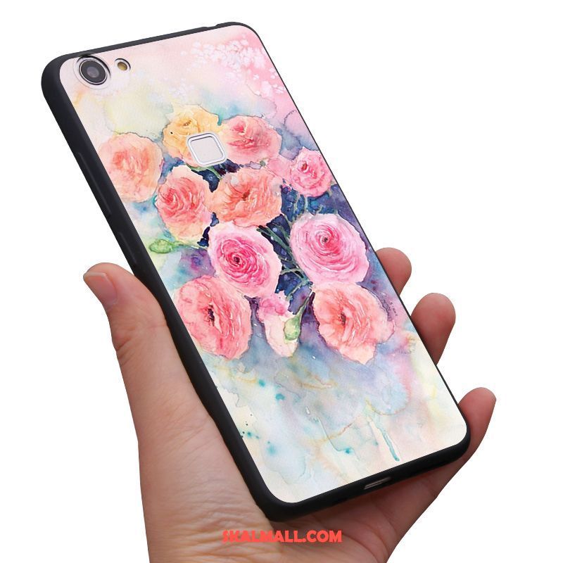 Oppo F7 Skal Blommor Mobil Telefon Mjuk Liten Kronblad Fodral Billiga