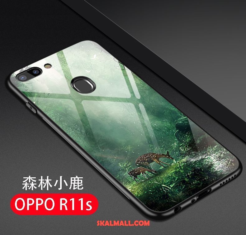 Oppo R11s Skal Silikon Kreativa Trend Varumärke Skydd Fallskydd Rabatt