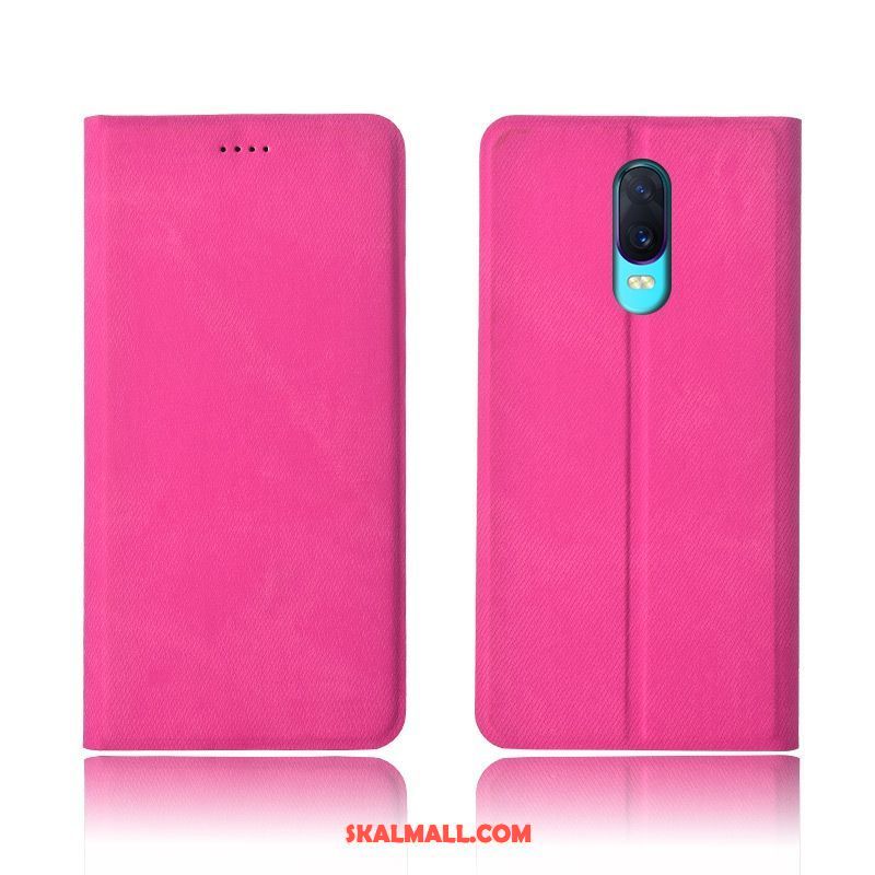 Oppo R17 Skal Clamshell Silikon All Inclusive Denim Läderfodral Fodral Köpa