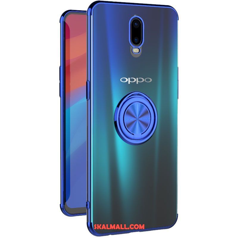 Oppo R17 Skal Support Fallskydd Trend Varumärke Blå Ring Rea