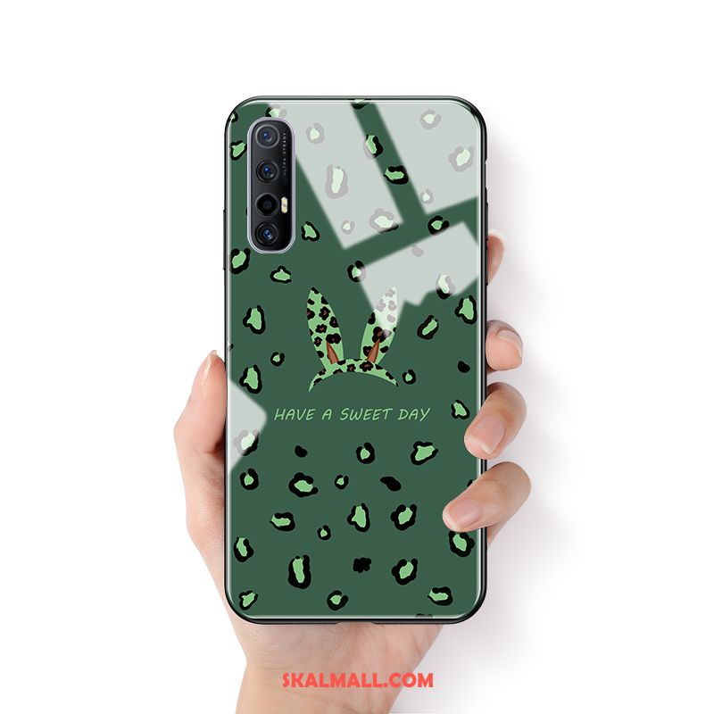 Oppo Reno 3 Pro Skal Silikon Grön Mjuk Trend Leopard Köpa