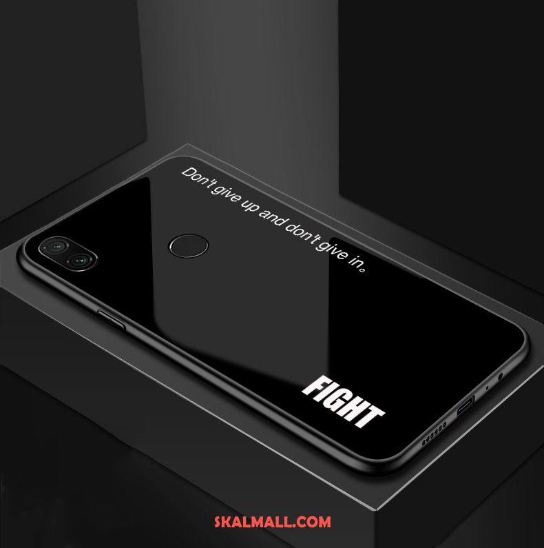 Redmi Note 7 Skal Trend Varumärke Röd All Inclusive Svart Skydd Fodral Till Salu