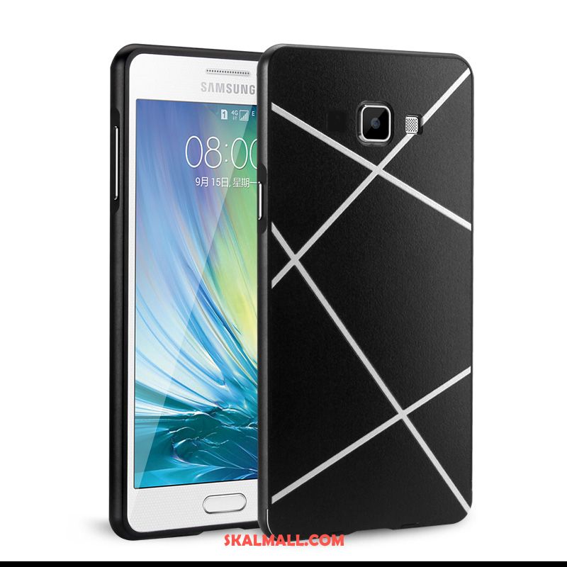 Samsung Galaxy A5 2016 Skal Metall Mobil Telefon Svart Spegel Frame Online