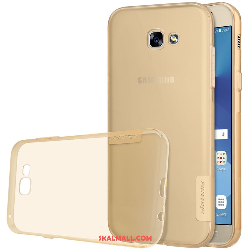 Samsung Galaxy A5 2017 Skal All Inclusive Guld Skydd Stjärna Mjuk Fodral Billiga